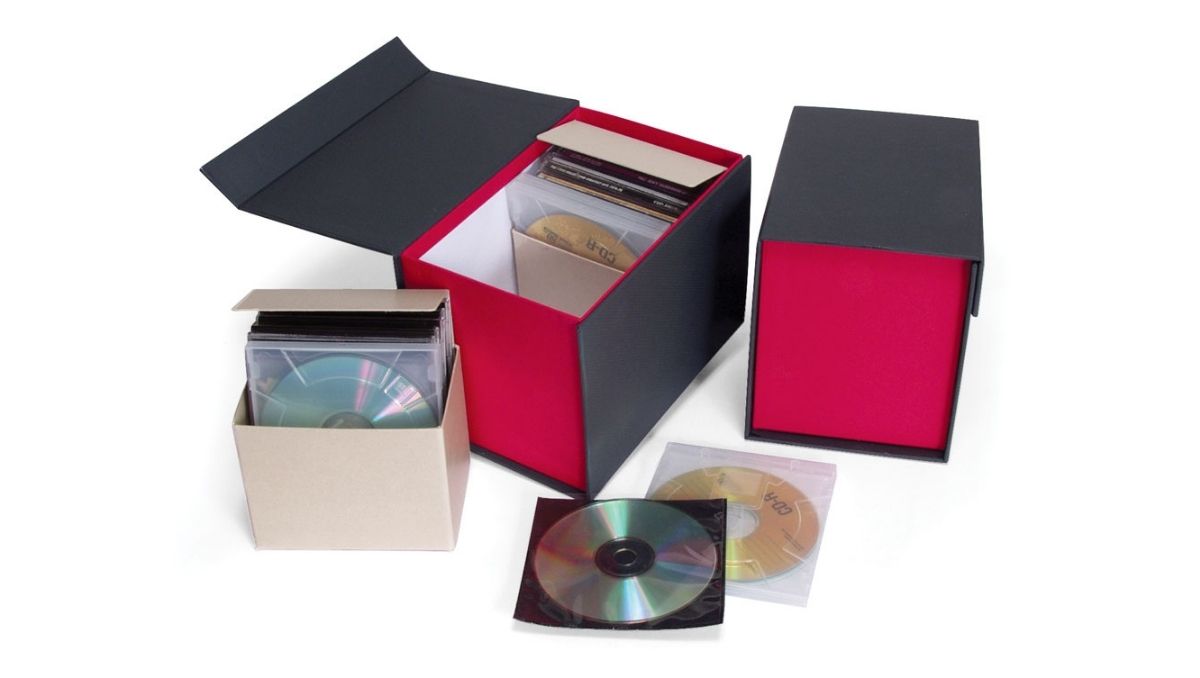 custom CD storage boxes